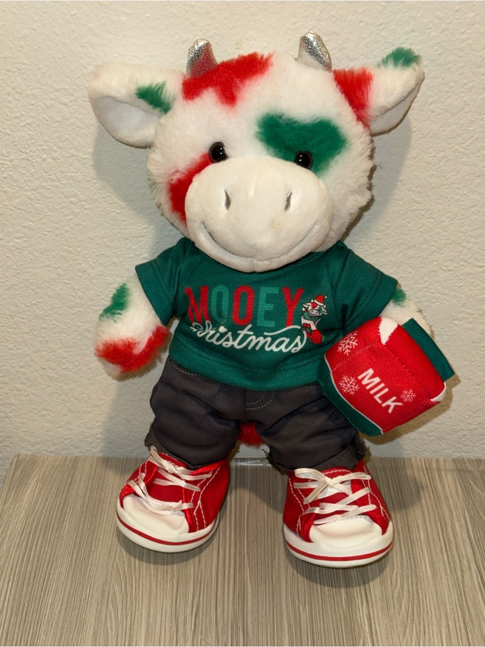 Build-A-Bear Christmas Cow
